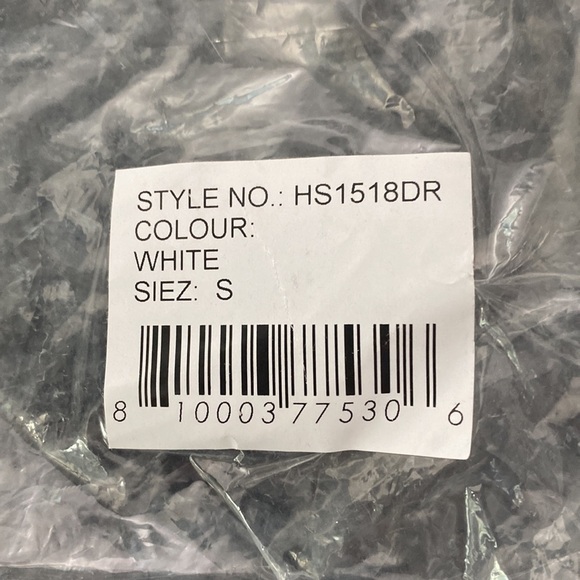 NEW FOXIEDOX LACE OVERLAY MAXI DRESS WHITE METALLIC GOLD EYELASH HEM | Small - Picture 7 of 17